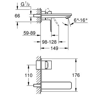 Смеситель для раковины Grohe Lineare New 19409001