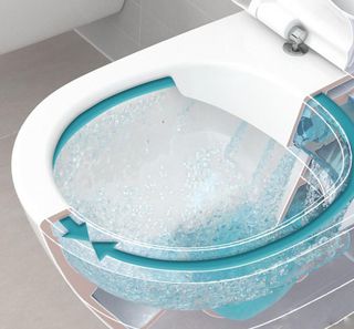 Унитаз подвесной Villeroy & Boch Architectura Directflush 5684HR01 (безободковый) с микролифтом