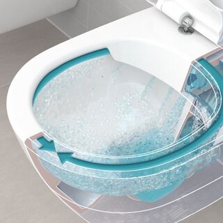 Унитаз подвесной Villeroy & Boch Subway 2.0 DirectFlush (5614R201) (безободковый) с микролифтом