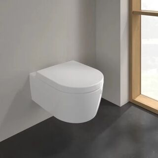 Унитаз подвесной Villeroy & Boch Avento Directflush 5656HR01 с микролифтом