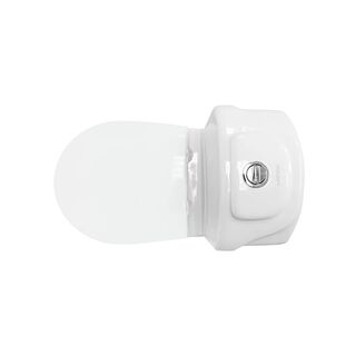 Унитаз напольный Sanita Luxe Classic (WC.CC/Classic/2-TM/WHT.G/S1) с крышкой термопласт микролифт