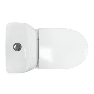 Унитаз напольный Sanita Luxe Max (WC.CC/Max/2-DM/WHT.G/S1) с крышкой-сиденьем микролифт
