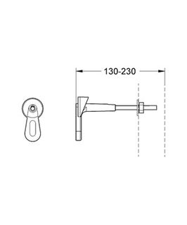 Комплект крепежных элементов Grohe Rapid SL 3855800M