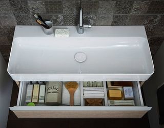 Тумба под раковину Laufen Spase 4.1020.2.160.101.1 (95 см) светлый орех