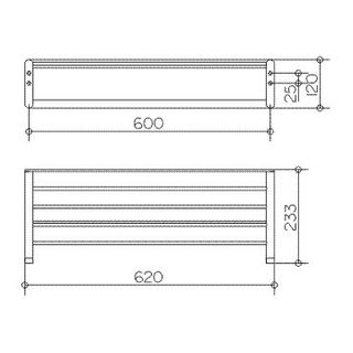 Полка для полотенца Keuco Elegance New 11675 010000