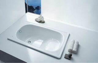 Ванна стальная BLB Europa Mini (B05E) 105х70 сидячая