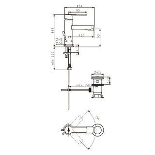 Смеситель для биде Ideal Standard Smart B0461AA
