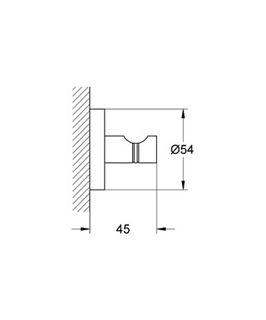 Крючок Grohe Essentials 40364001