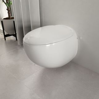 Унитаз подвесной Sanita Lux Ringo (RNGSLWH0104R) безободковый микролифт