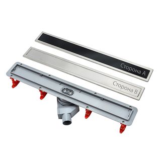 Душевой лоток Pestan Confluo Premium Line 13000295 (черное стекло) (85 см)