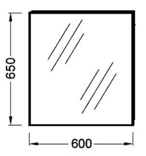 Зеркало Jacob Delafon Ola EB1080-RU (60 см)