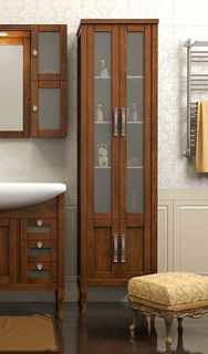 Пенал Opadiris Мираж 50 2х створчатый светлый орех