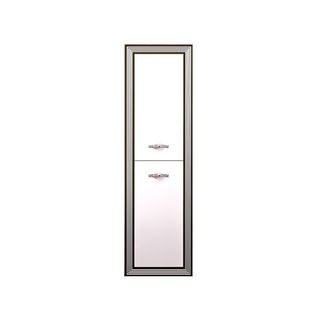 Пенал Opadiris Карат 50 (белый глянец с серебряной патиной)