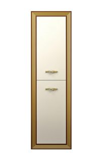 Пенал Opadiris Карат 50 (белый глянец с золотой патиной)