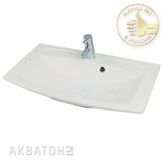 Раковина Акватон Милан 800 белая