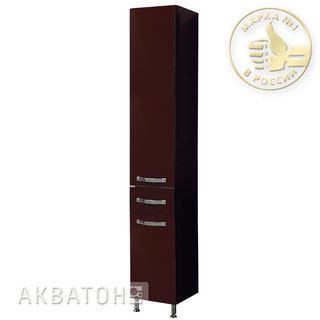 Шкаф-колонна Акватон Ария Н тёмно-коричневая