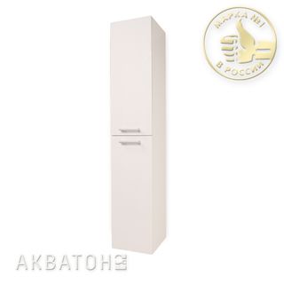 Шкаф-колонна Акватон Мадрид белая левый/правый