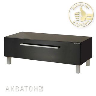 Комод Акватон Мадрид 100 черный глянец