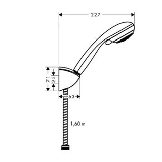 Душевой набор Hansgrohe 27559000