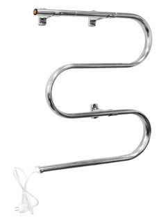 Полотенцесушитель электрический Domoterm M-образный 107-25 (60x60) тэн слева