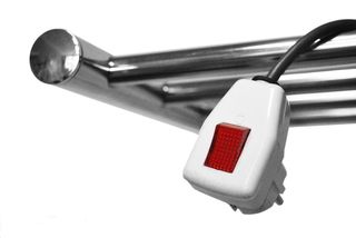 Полотенцесушитель электрический Domoterm Полка T4 (53x38) тэн слева