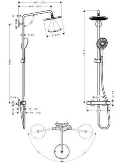 Душевая система Hansgrohe Raindance Select Showerpipe 240 27115000