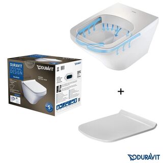 Унитаз подвесной Duravit DuraStyle Rimless 45510900A1 с микролифтом