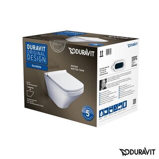 Унитаз подвесной Duravit DuraStyle (45520900A1) с микролифтом