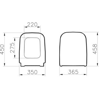 Крышка-сиденье Vitra Shift 91-003-009