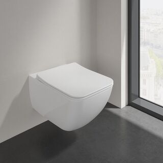 Унитаз подвесной Villeroy & Boch Venticello DirectFlush 4611RL01 микролифт SlimSeat Line