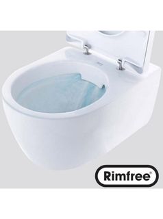 Чаша подвесного унитаза Geberit iCon Rimfree 204060000 безободковый