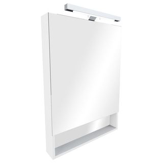 Зеркальный шкаф Roca Gap ZRU9302885 (60 см) белый глянцевый