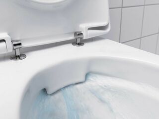 Чаша напольного унитаза Geberit iCon Rimfree 200460 безободковая