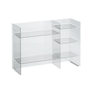 Стеллаж Laufen Kartell 3.8933.1.084.000.1 (75 см) прозрачный