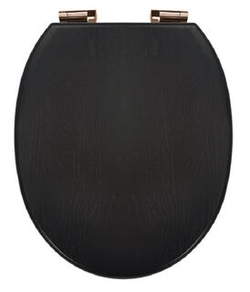 Крышка-сиденье Della Macadamia (EM092812205) антрацит бронза микролифт