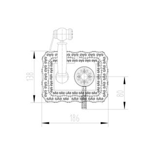 Смеситель для биде Lemark Jacmine LM6619ORB (черная бронза)