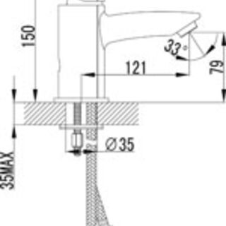 Смеситель для раковины Lemark Mars LM3506C