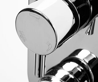 Смеситель для ванны и душа WasserKRAFT Dinkel 5871