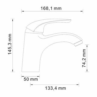 Смеситель для раковины WasserKRAFTRossel 2803
