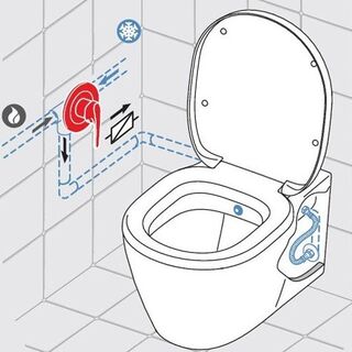 Чаша подвесного унитаза Ideal Standard Connect E781901 (с функцией биде)