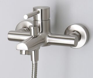 Смеситель для ванны WasserKRAFT Wern 4201 матовый хром