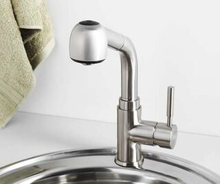 Смеситель для кухни WasserKRAFT Wern 4266 матовый хром