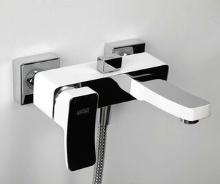 Смеситель для ванны WasserKRAFT Aller 1061 WHITE