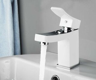 Смеситель для раковины WasserKRAFT Aller 1063 WHITE