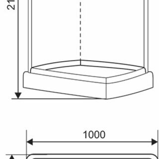 Душевая кабина Arcus Style (S-47) 100х80