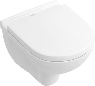 Чаша подвесного унитаза Villeroy & Boch O.Novo Directflush (5688HR01) безободковый с микролифтом