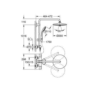Душевая система Grohe Euphoria 260 27296002