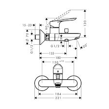 Набор для ванны Hansgrohe Logis E (SetLogisE70A)