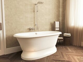 Ванны из искусственного камня AquaStone Оливия 180х90 (на подиуме)