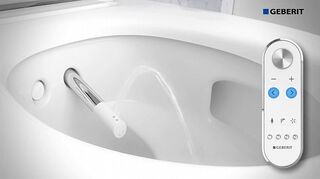 Унитаз подвесной Geberit AquaClean Mera Classic 146.204.11.1 панель белая